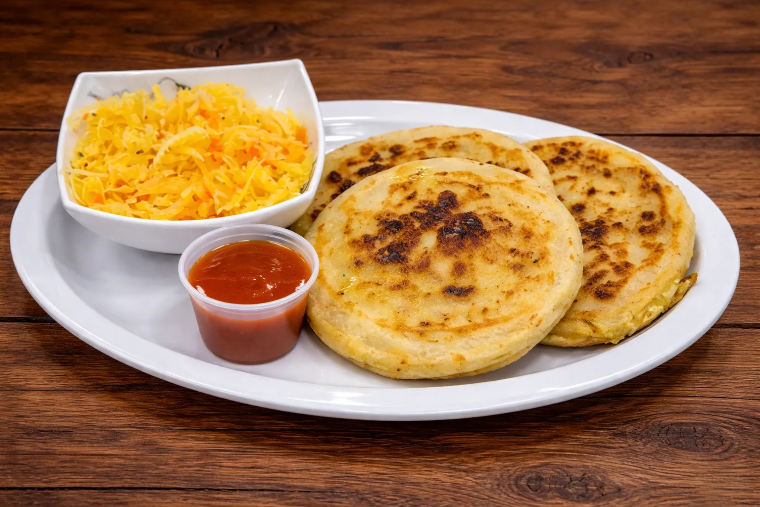 Pupusas auténticas — El Buen Sabor Hempstead NY